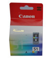 Genuine Canon Inkjet Cartridge CL-51 Color